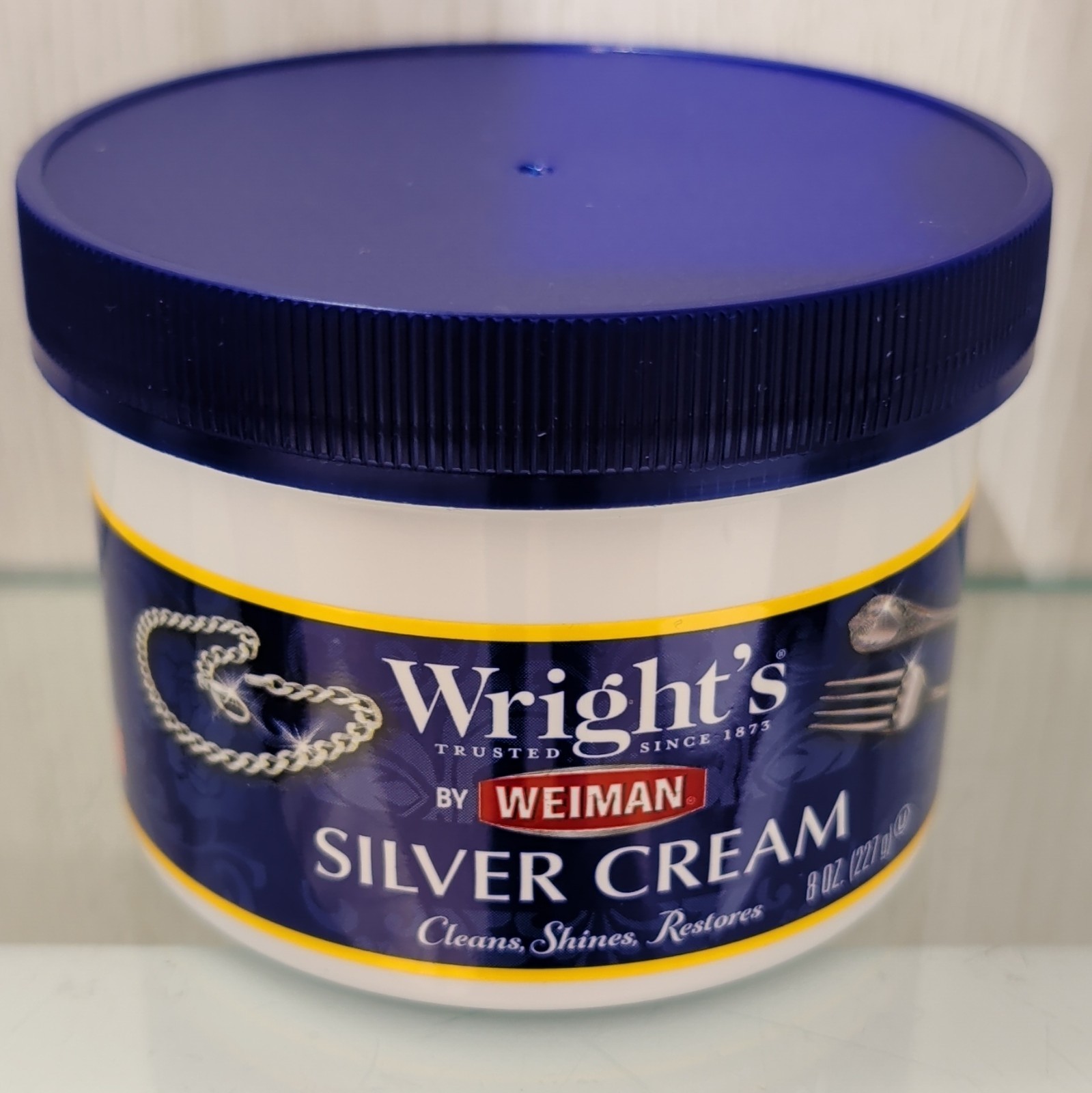 Wright’s Silver Cleaner and Polish Cream 8 Ounce