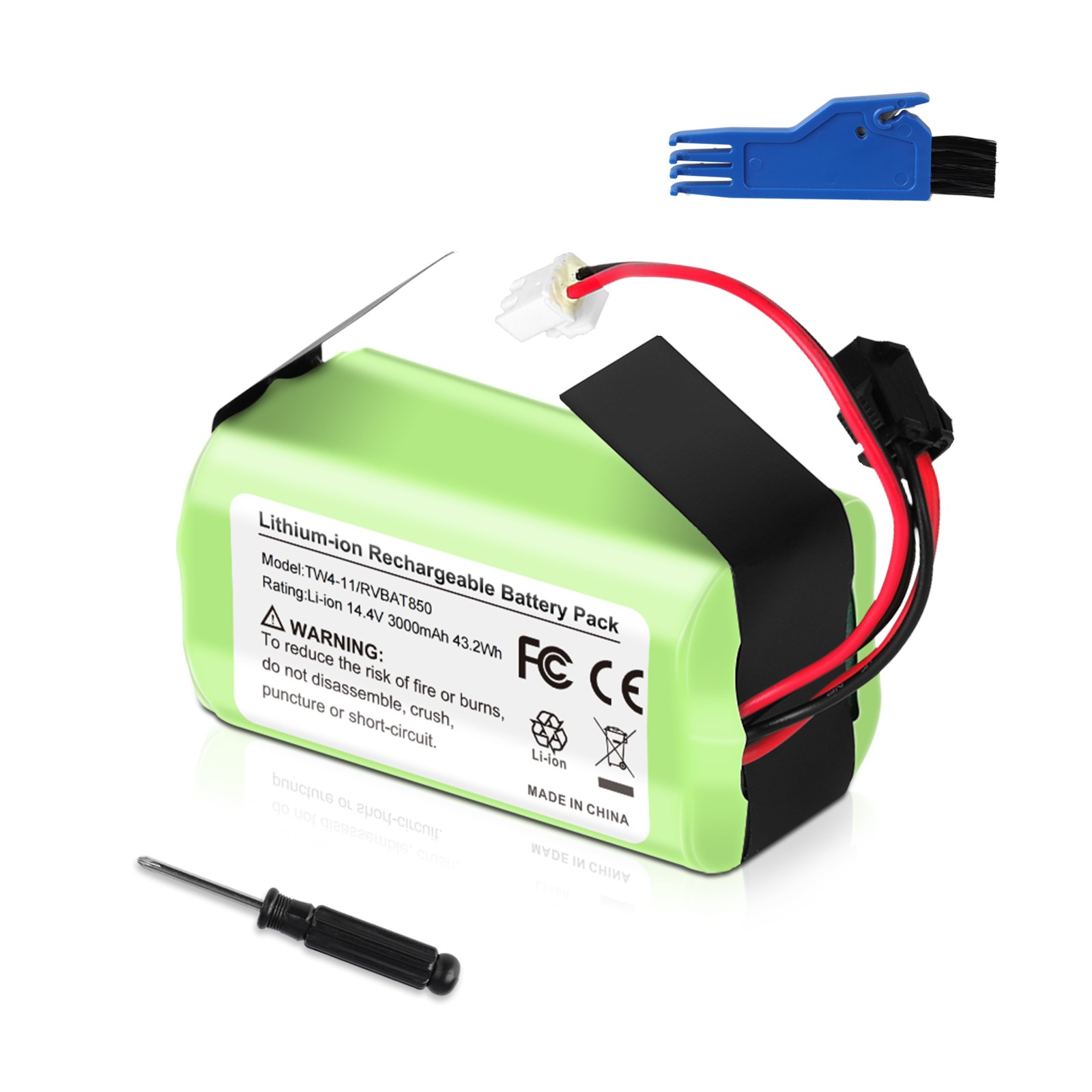 New Battery for Eufy RoboVac 11/11S Max 12 15C 15T 25C 30C 35C 14.4V 2800mAh