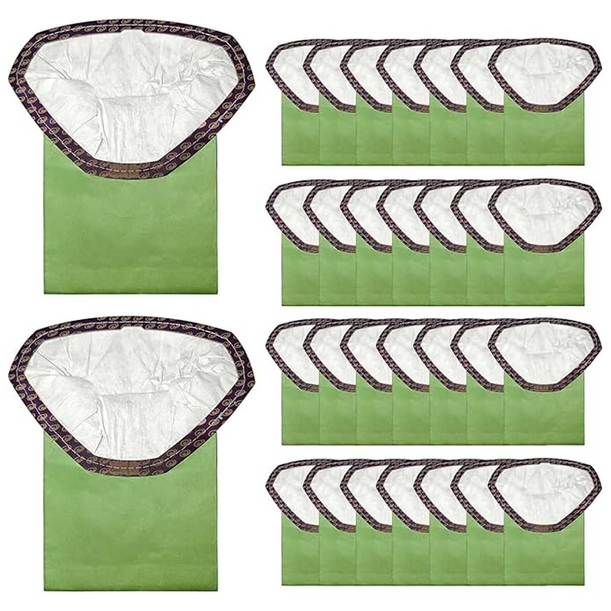 3-30 Pack 107314 Backpack Vacuum Filter Bags for ProTeam 6 QT Vacuum Cleaner