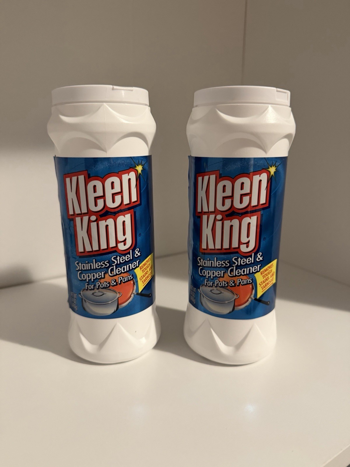 King Kleen Stainless Steel Cookware Cleaner & Copper Cleaner 14 oz Multi-Pur QT2