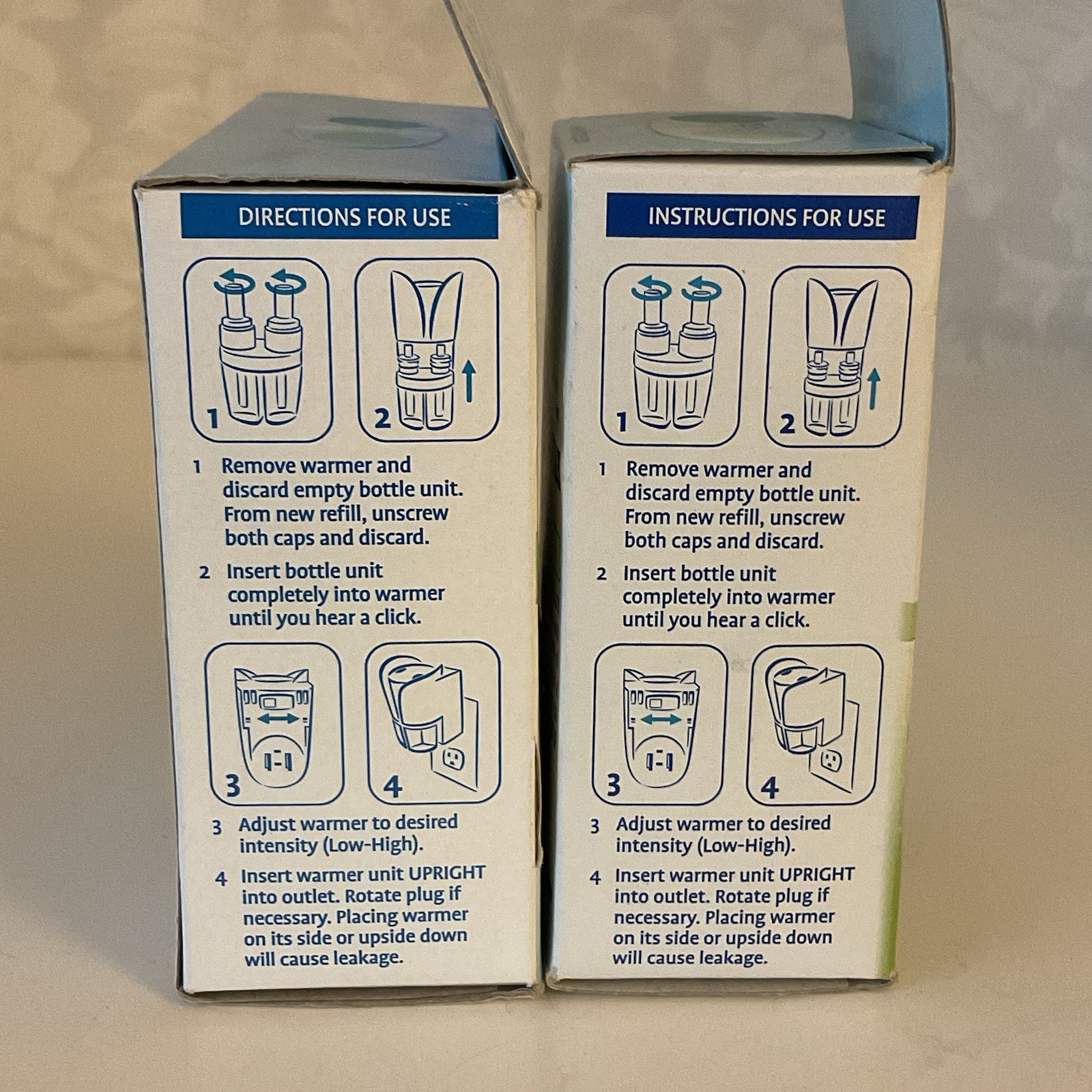VTG FEBRIZE Dual Scented Oil NOTICEables 3 refills MORNING WALK / CLEANSING RAIN