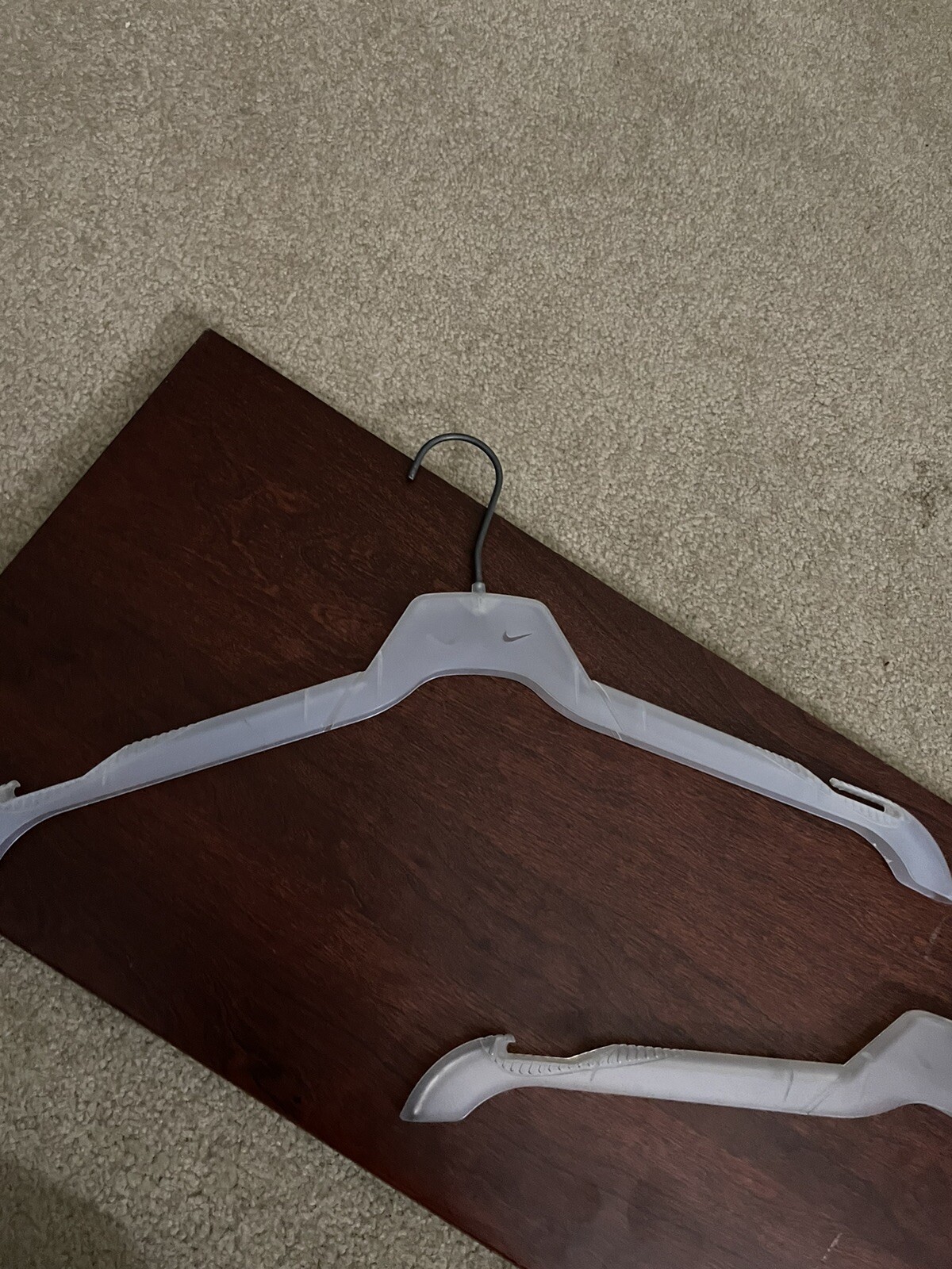 Nike Logo Branded Clothing Hangers Vintage From Retail Store – 3 Pack