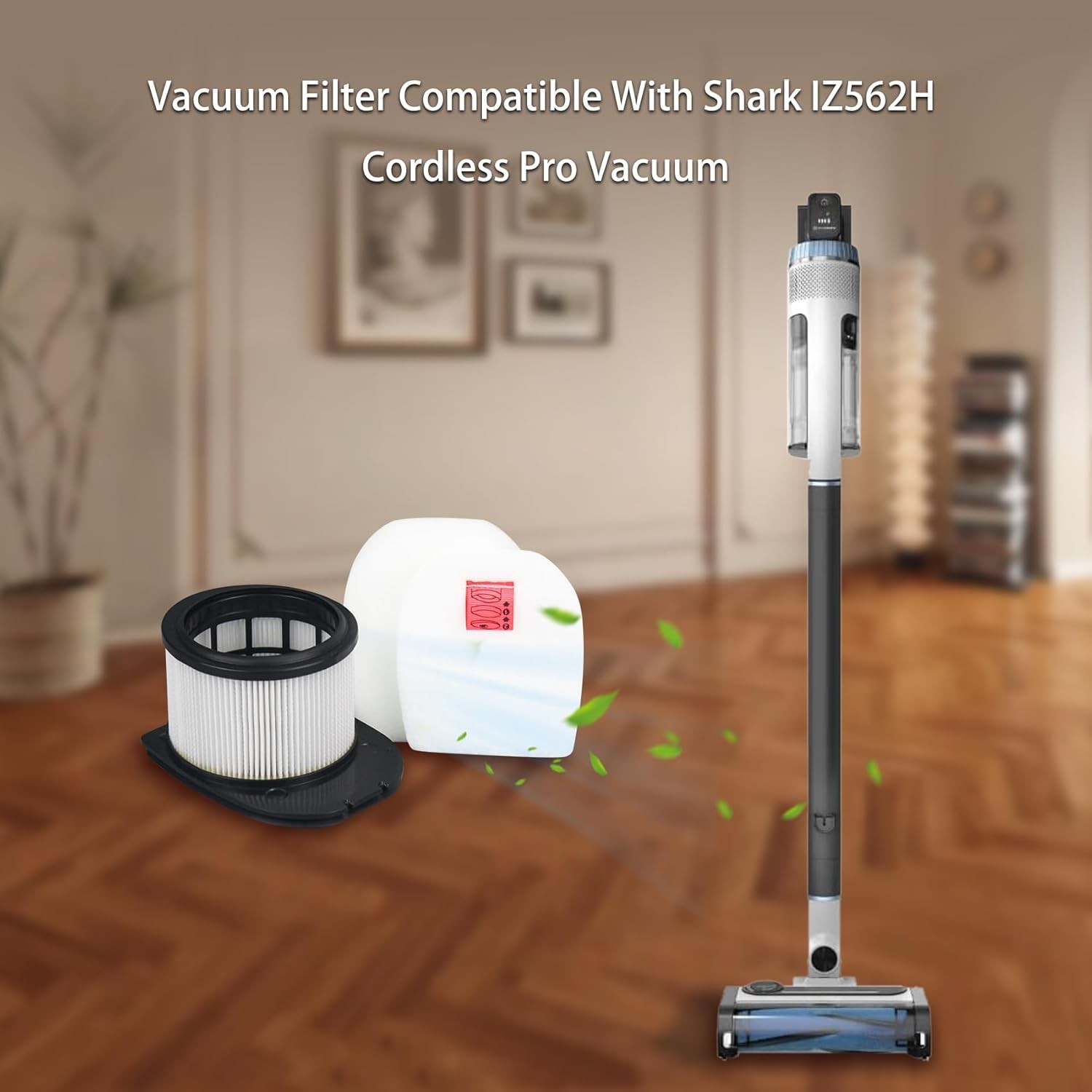 Replacement Filter Compatible with Shark UZ565H IZ862H IZ800 IZ840H IZ562H