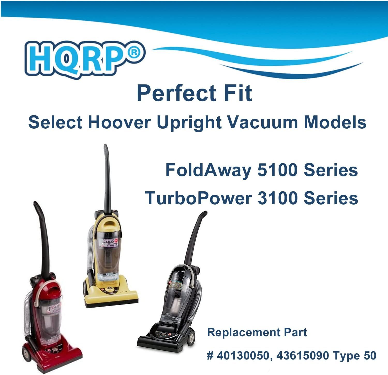 Washable & Reusable Hepa Filter for Hoover TurboPOWER & Foldaway U Series Vacuum