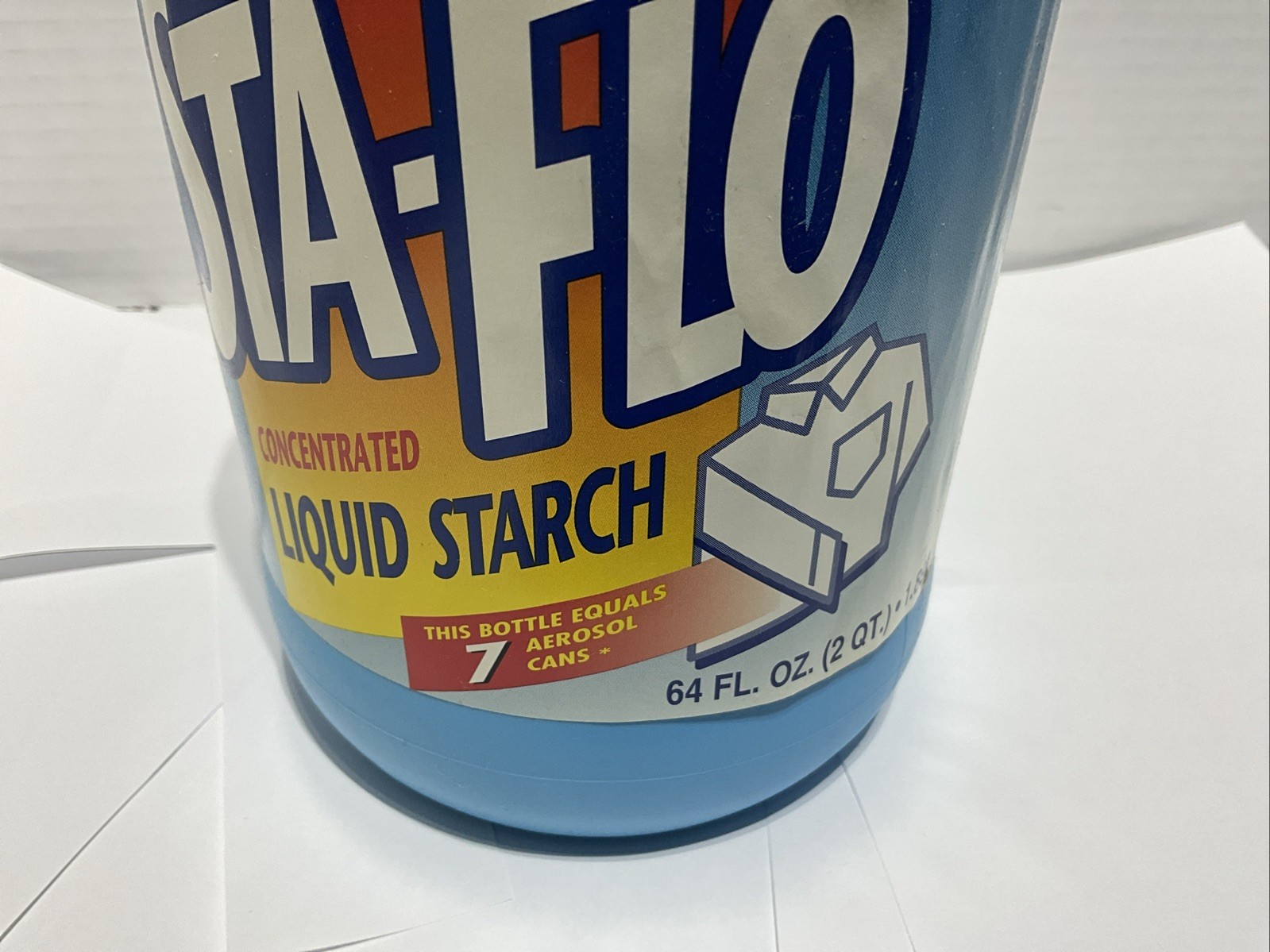 Purex Sta-Flo Liquid Starch Concentrated 64 Oz Discontinued Fabric Crafts