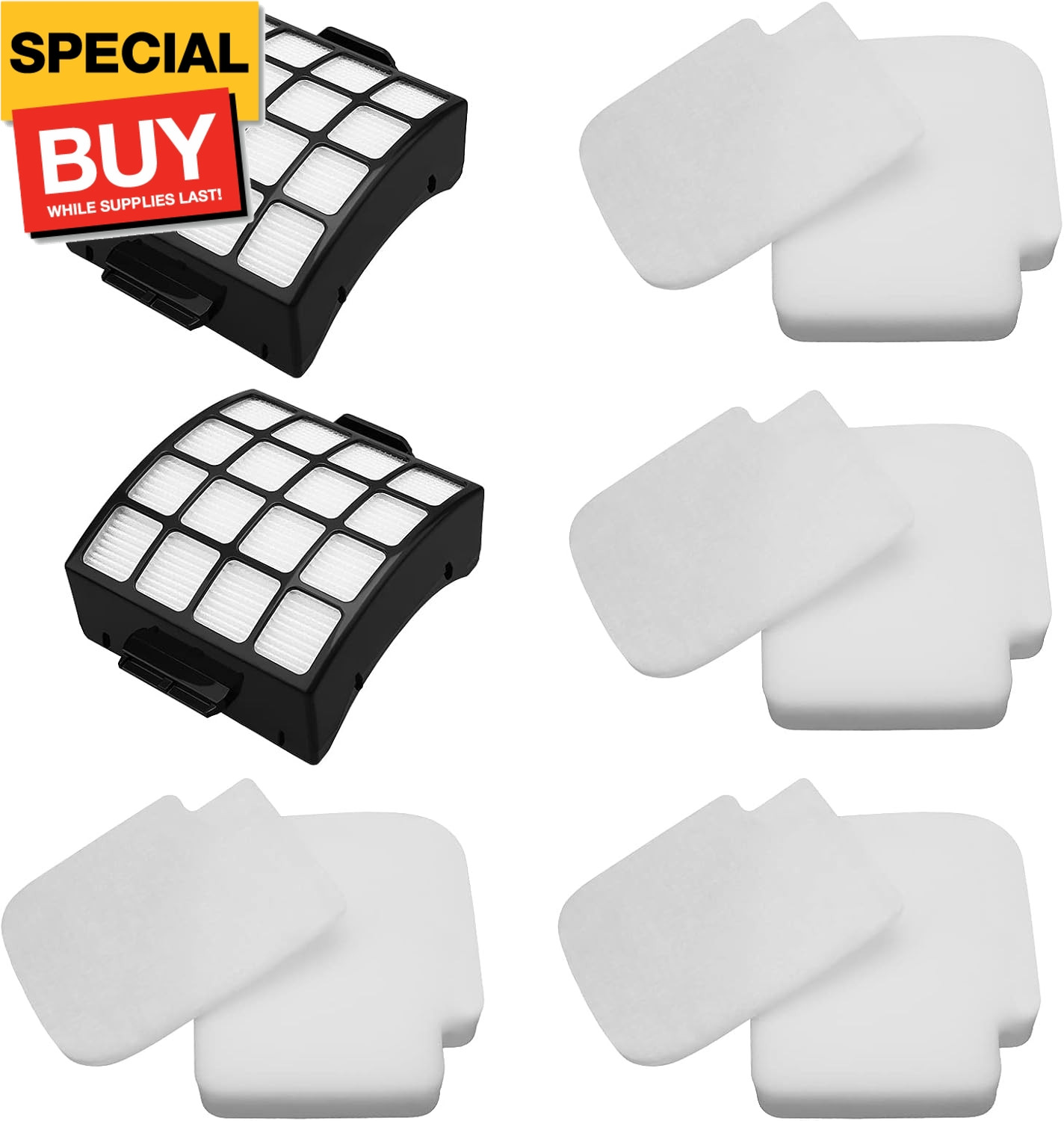AZ3002 Filters for Shark AZ3002 AZ3000 AZ3000W for Stratos DuoClean PowerFins Va