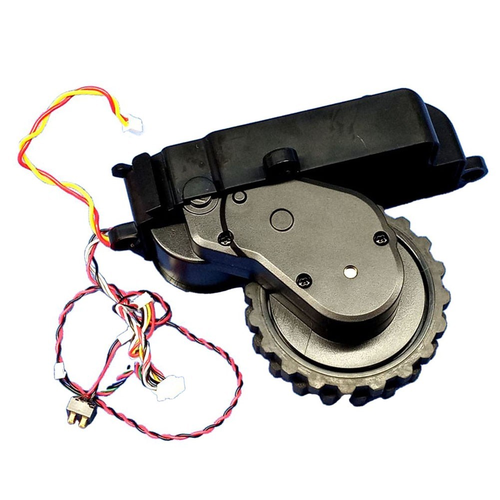 Black Wheel Replacement Set Perfect Fit for WYZE Robot Vacuum Cleaner WVCR200S