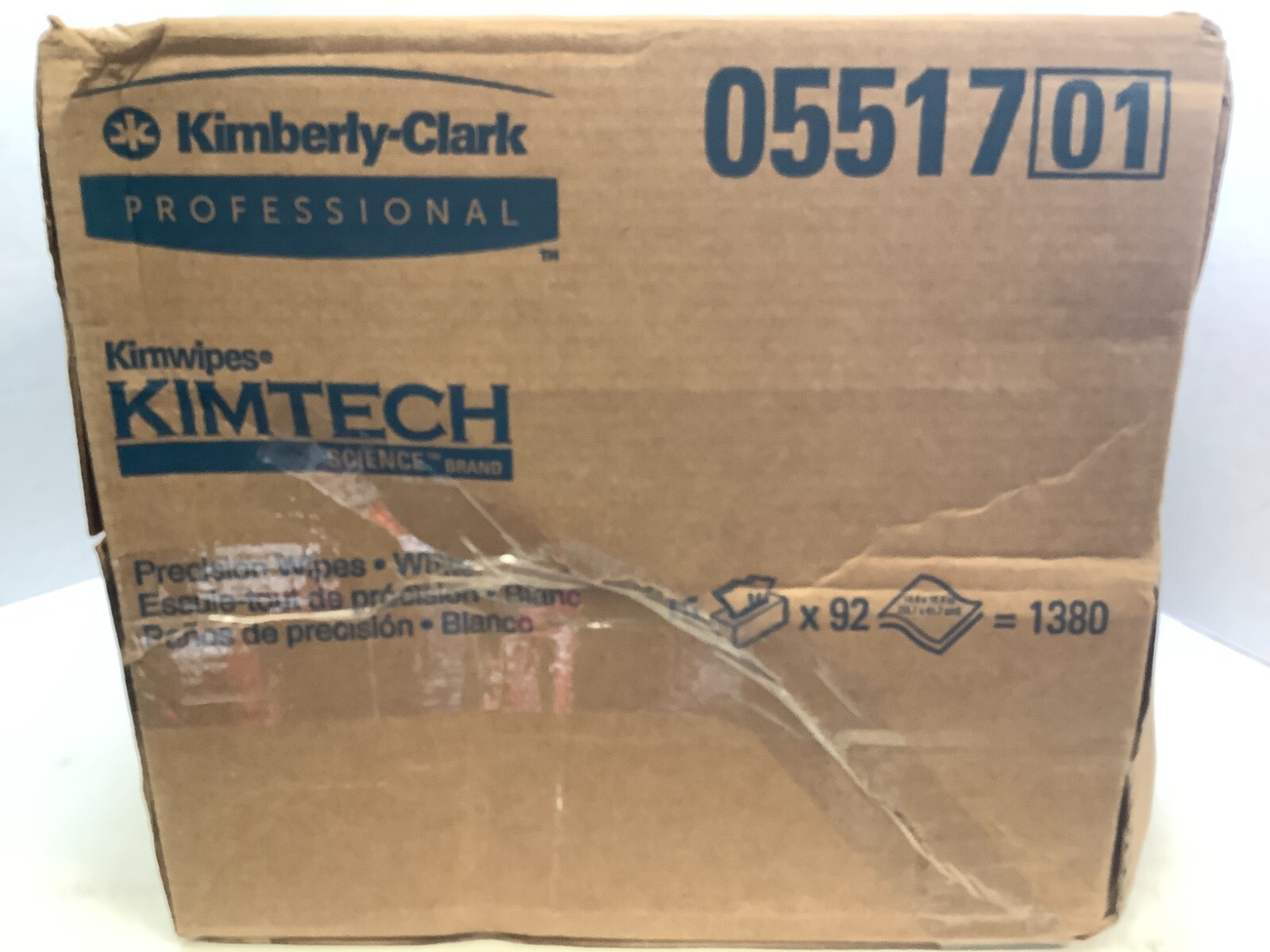Kimberly-Clark Professional 05517 KimWipes, 14.4″ X 16.4″, 1380Ct, Free Shipping