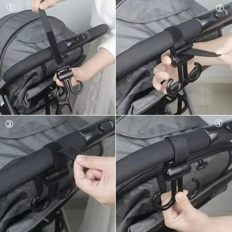 1~10PCS Electric Bicycle Hooks Multifunctional Hooks, Car Rear Seat Hooks