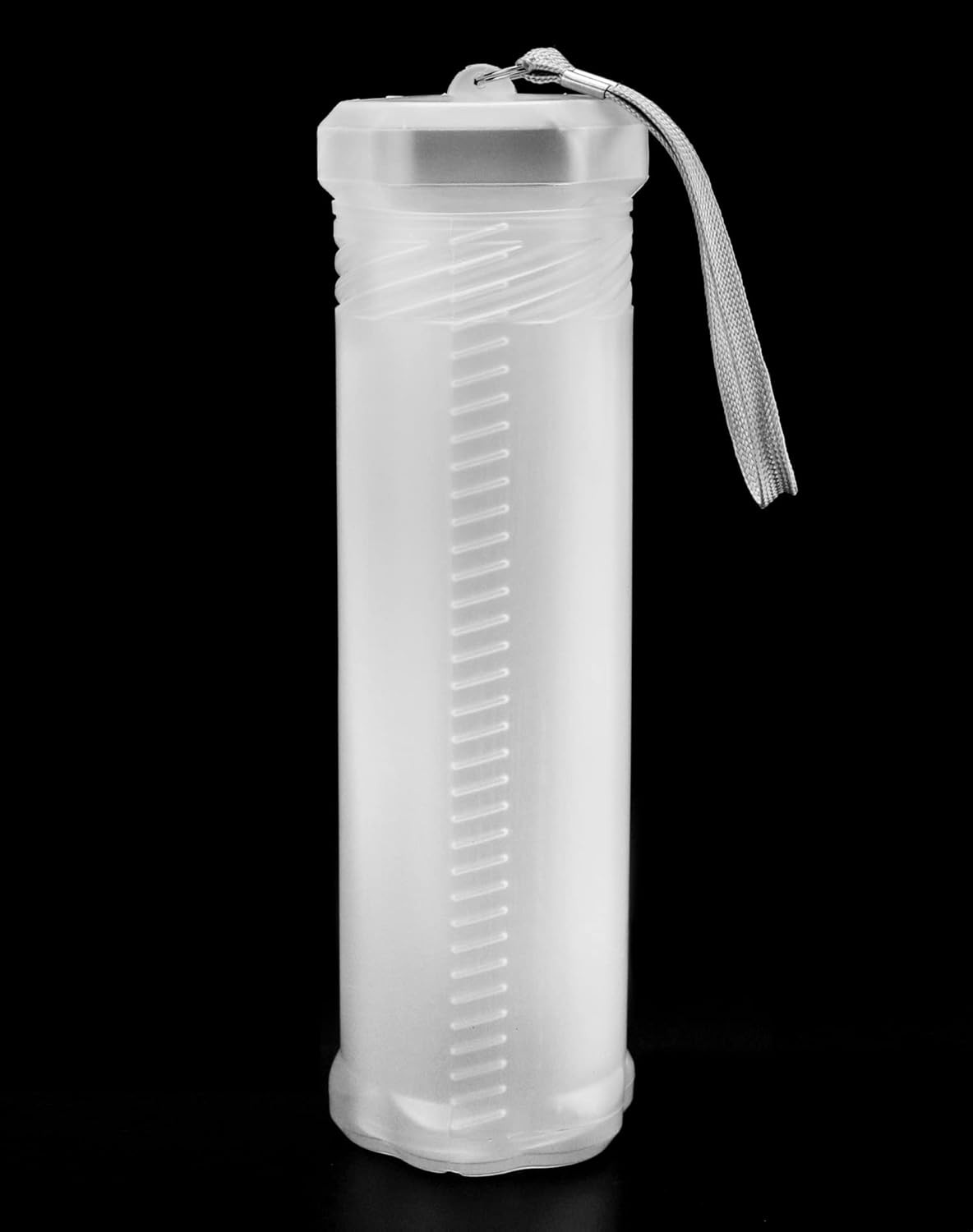 4-Pack Extendable Artist Storage Tubes 8.5–15in, 2.4in, Translucent Lanyard Case