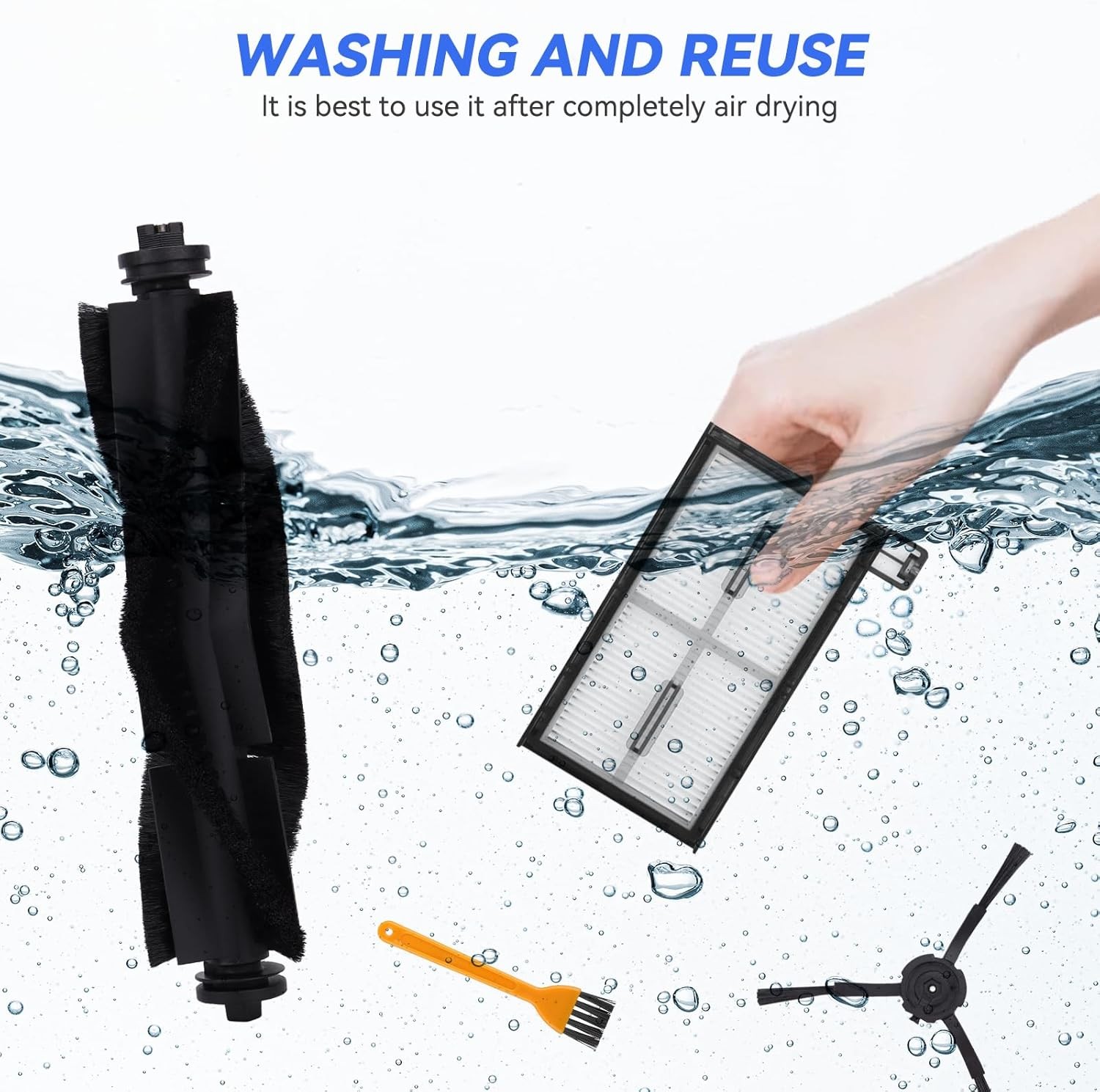 Replacement Parts for Eufy X8 Pro Compatible with Eufy X8 Pro Series Robot