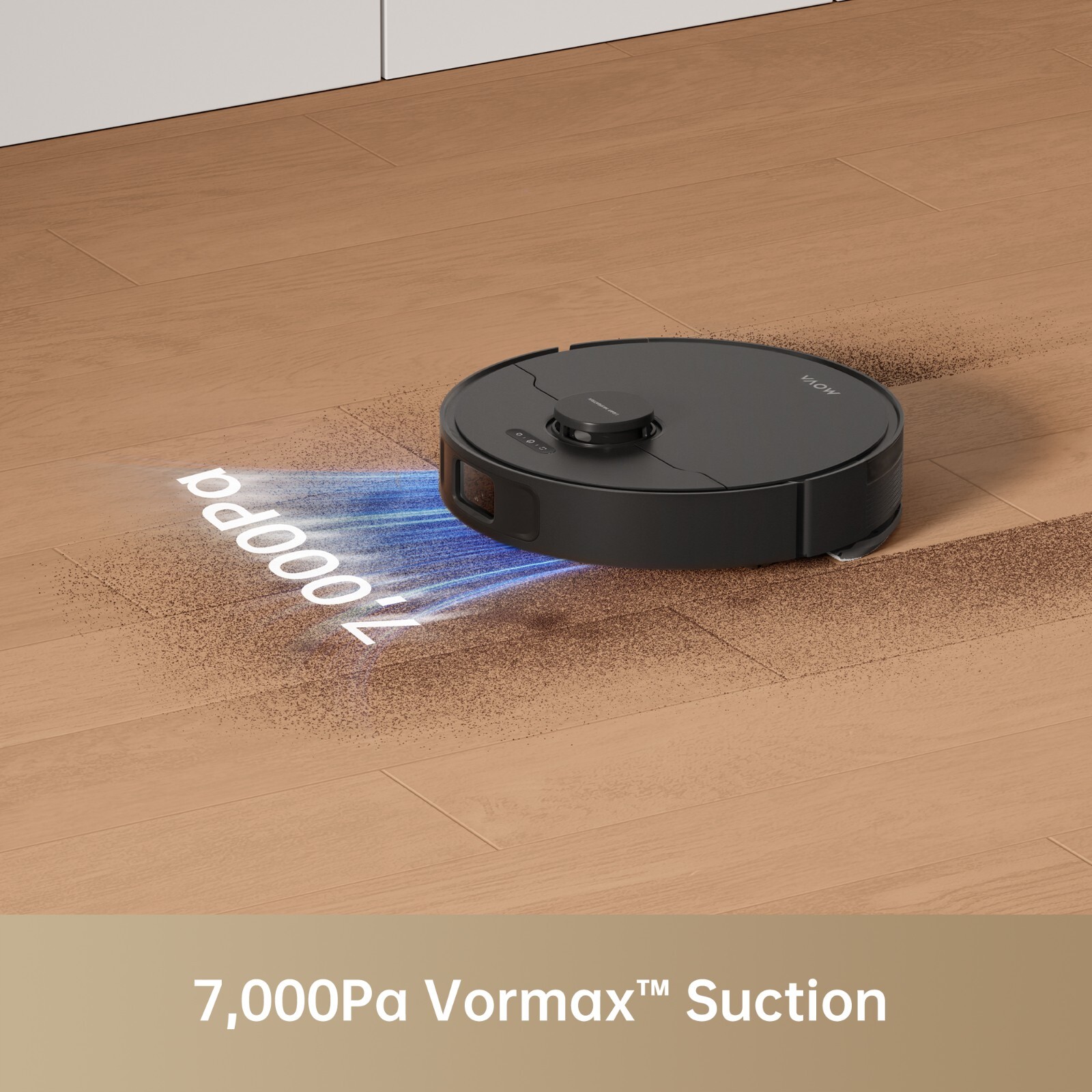 Mova S10 Robot Vacuum Cleaner with 7000Pa Suction, 260 Mins Run Time Liftable