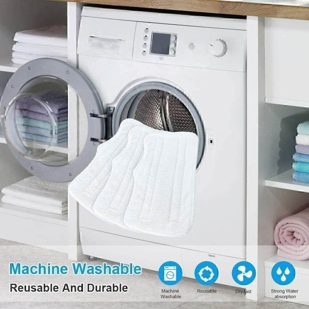 1-10PCS Microfiber Replacement Pads For Shark Steam Mop S3251 S3202 XT3010