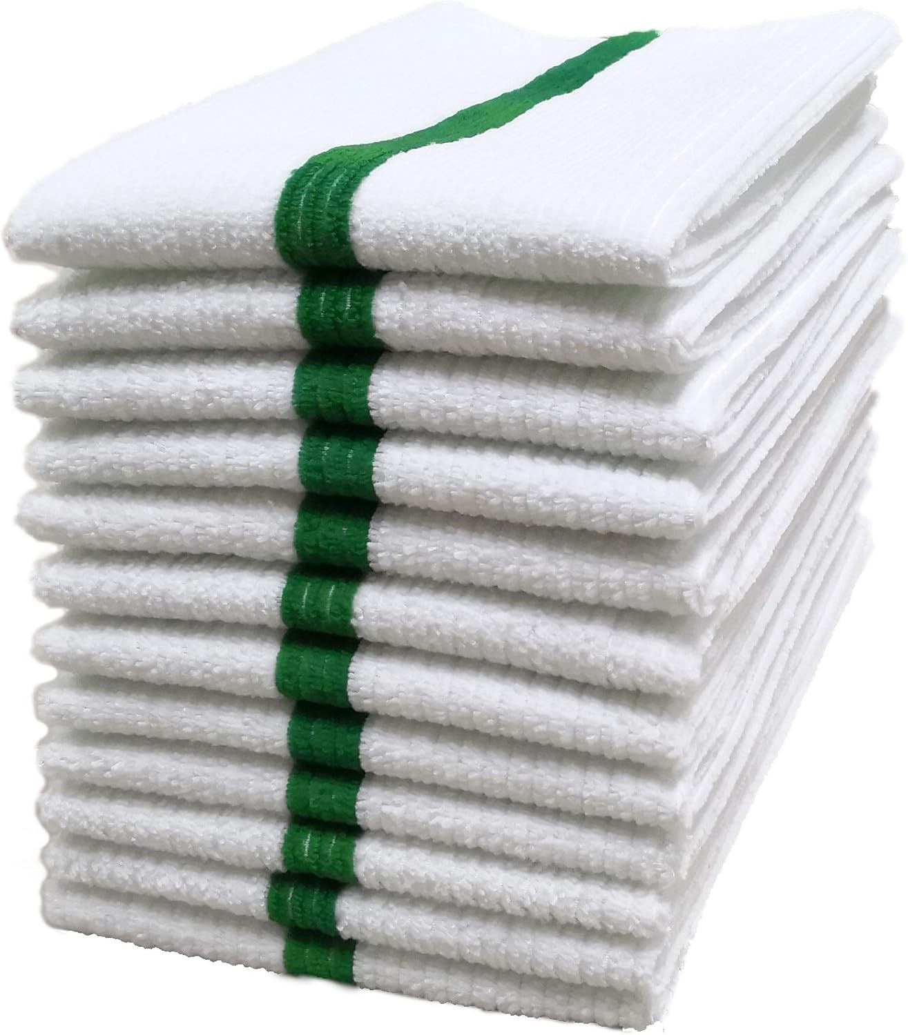 Microfiber All-Purpose Ribbed Terry Bar Mop Towel, 14×17 in, 12 Pack | For Home,