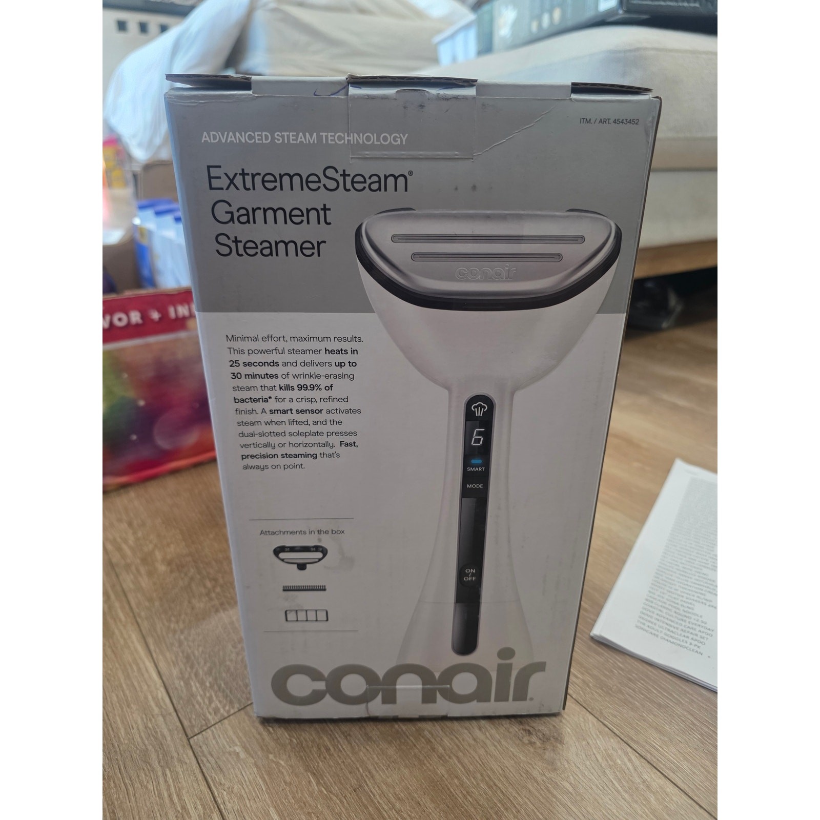 Conair ExtremeSteam Garment Steamer – Open Box