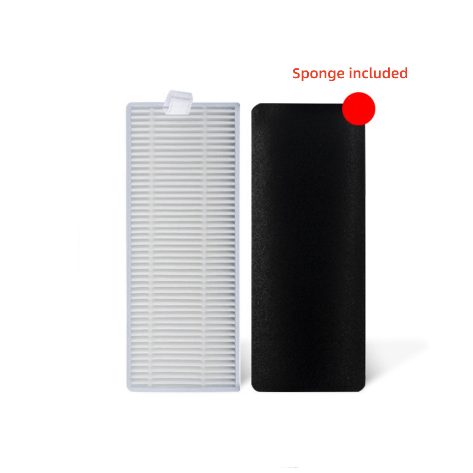 HEPA Filter with Black Sponge for Ecovacs U2 DGN22 Yeedi K650 Sweeper Parts