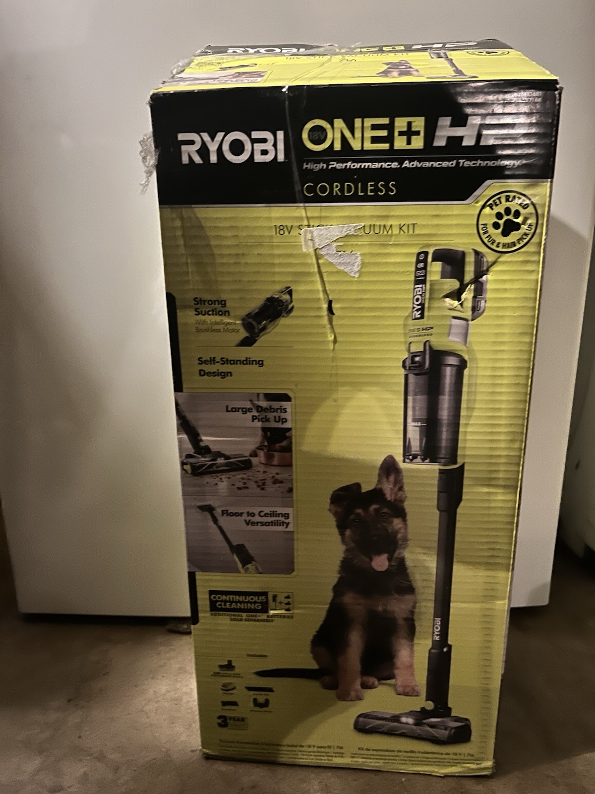 Ryobi ONE+ HP Cordless Stick Vacuum Cleaner Kit PBLSV716K