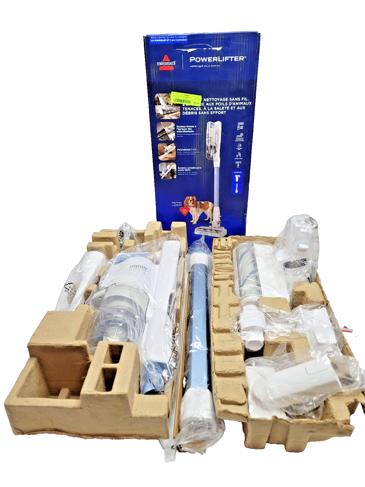 Bissell PowerClean / PowerLifter FurFinder Deluxe Cordless Stick Vacuum
