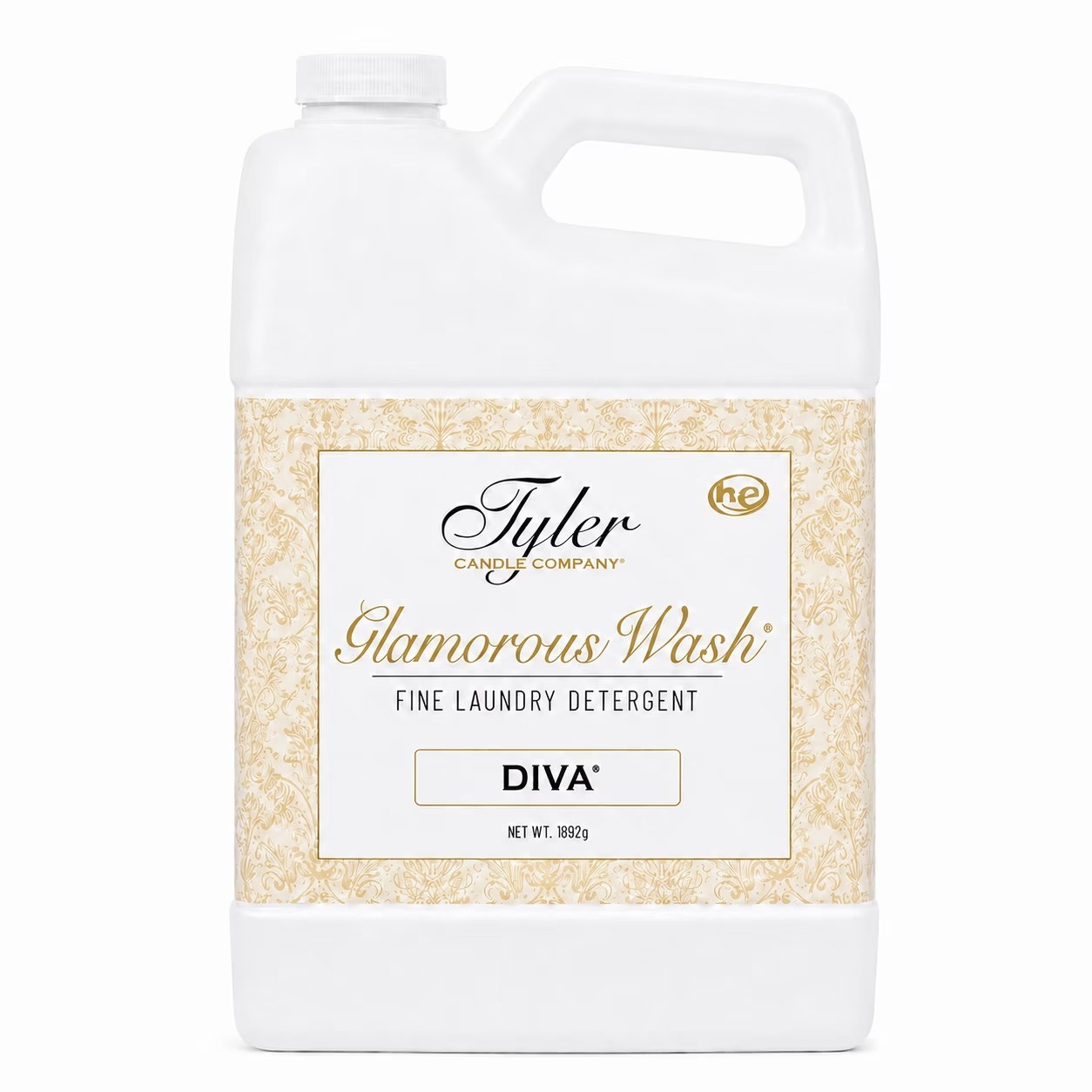 Tyler Candle Diva Glamorous Wash Liquid Laundry Detergent, 24 Loads, 64 fl oz