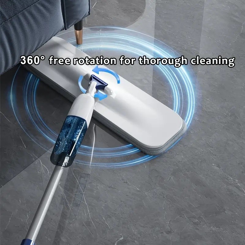 Spray Mops for Floor Cleaning with 5 Washable Pads, Wet Dry Microfiber Mop
