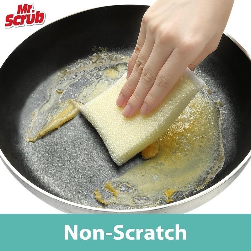 Non Scratch Reusable Foam Scrubbers Cleaning Sponges Kitchen Home Surface New