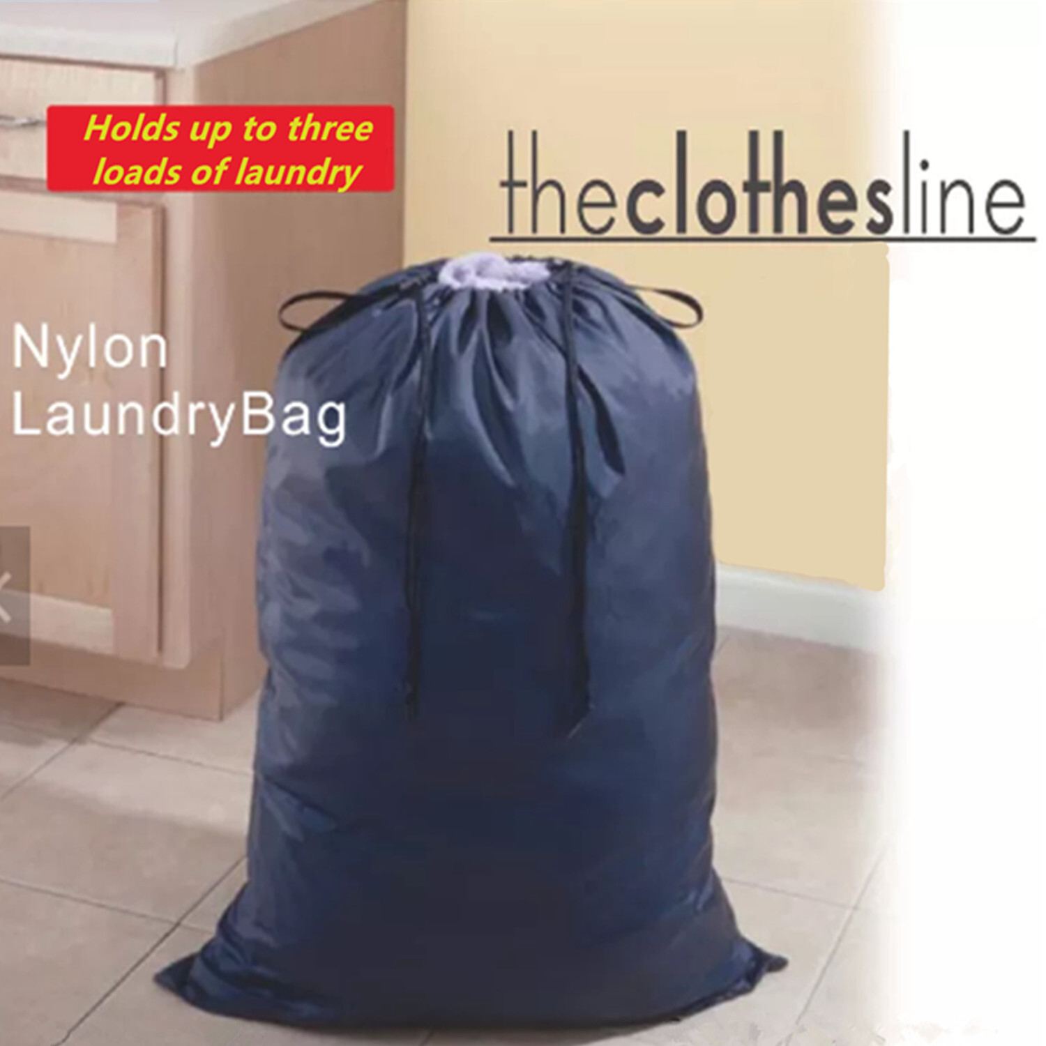 Extra Large 29″ X 40″ Nylon Washable Laundry Bag, Heavy Duty Hamper Drawstring