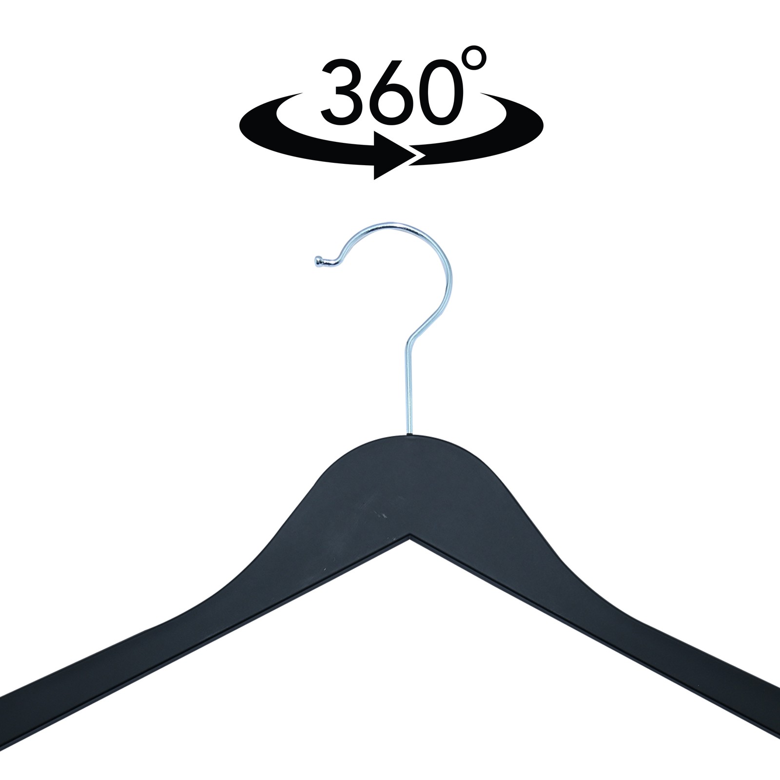 Better Homes & Garden Non-Slip Adult Hangers for Any Clothing Type, Rubber, Rich