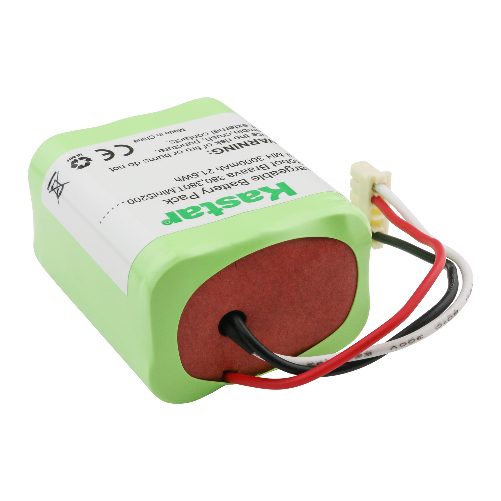 Kastar 3000mAh Vacuum Battery for iRobot Mint Plus 5200B 5200 5200c Braava 380t