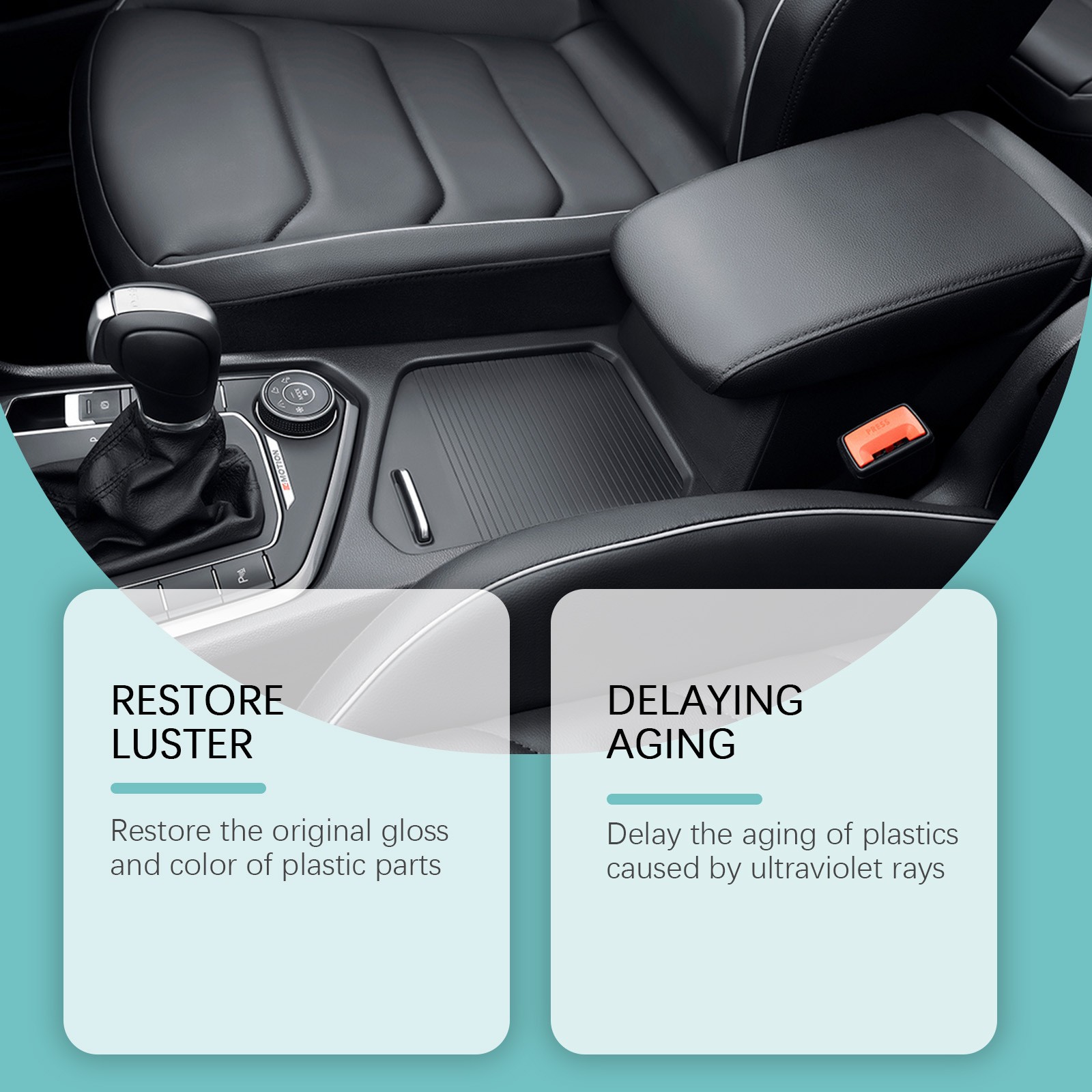 Plastic Clarify,Plastic Clarify For Cars,Waterless Spray Wax,Rubber,Detailer