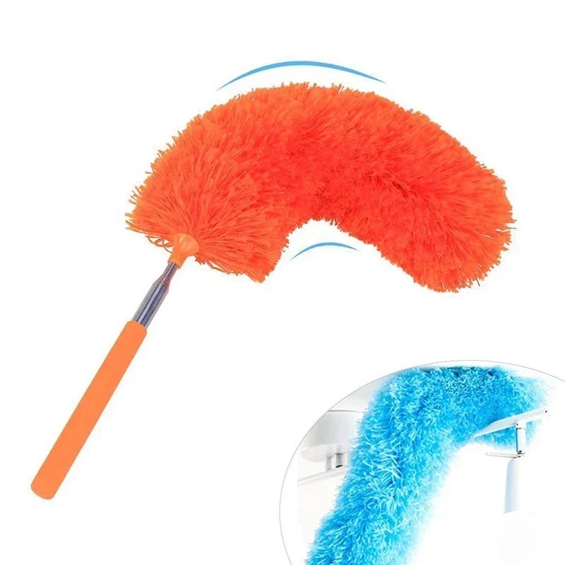 360° Telescopic Microfiber Duster Flexible Dust Cleaning Brush