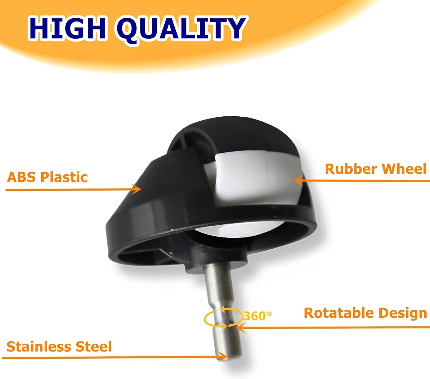 Replacement Front Wheel and Tires Kit Compatible with j7 i7 500 600 700 800 900