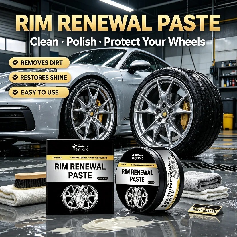 1x Multi-Purpose Rim Renewal Paste Wheel Care & Restoration Paste 50g