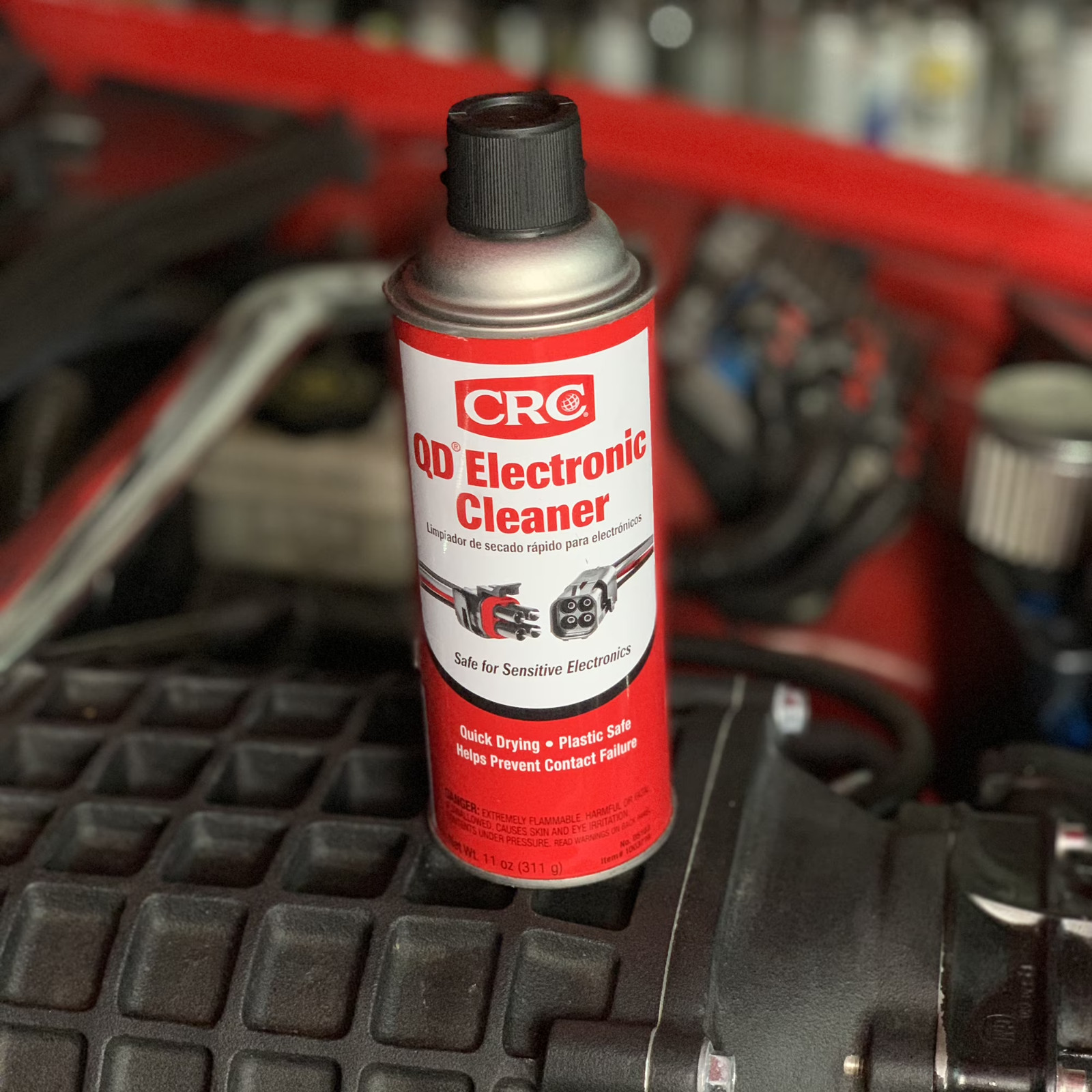 CRC Electronic Cleaner Spray 11 Oz Quick Dry Residue Free Plastic Safe Aerosol