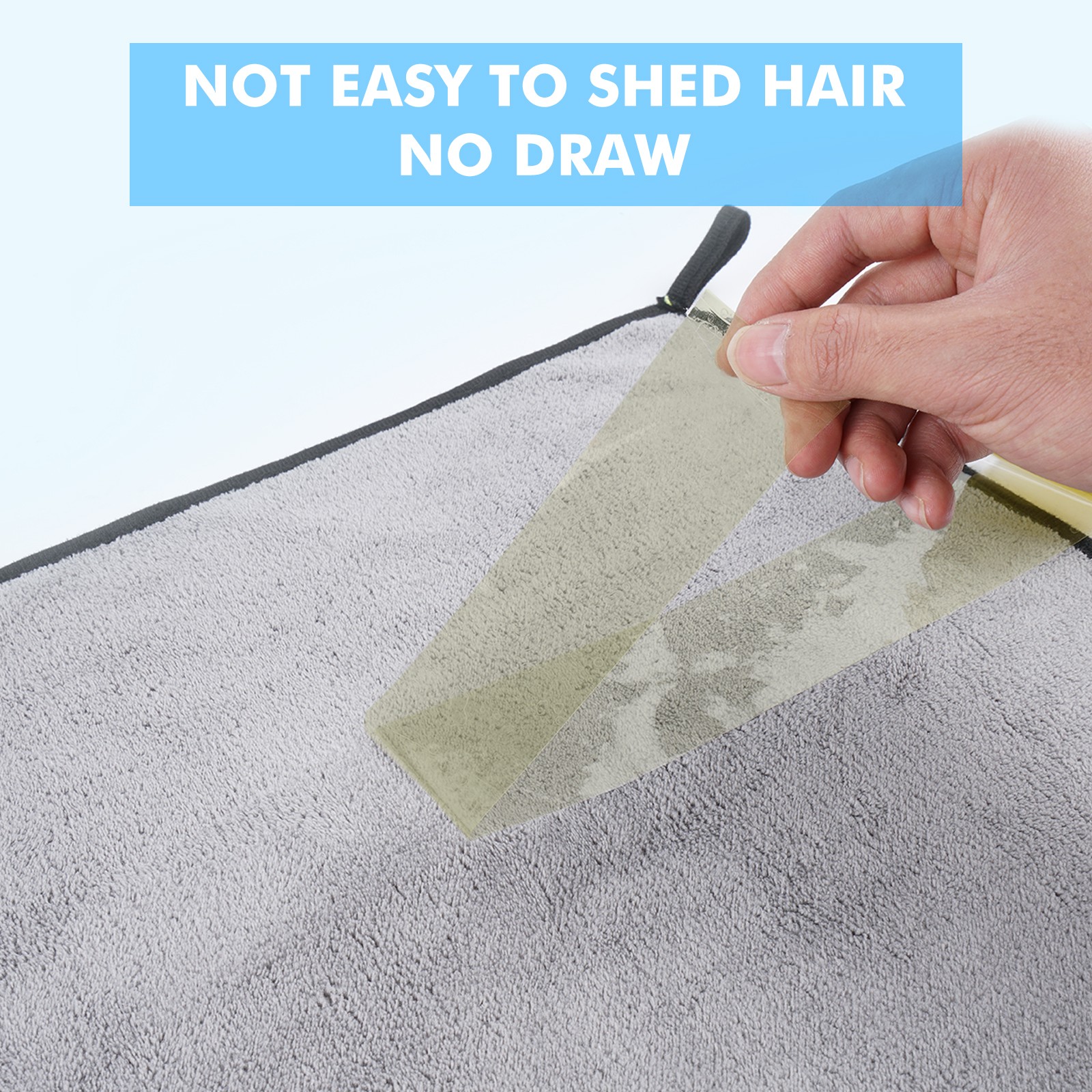 3x 12*16″ Soft Thickened Absorbent Car Wash Towel Cleaning Drying Cloth Yellow