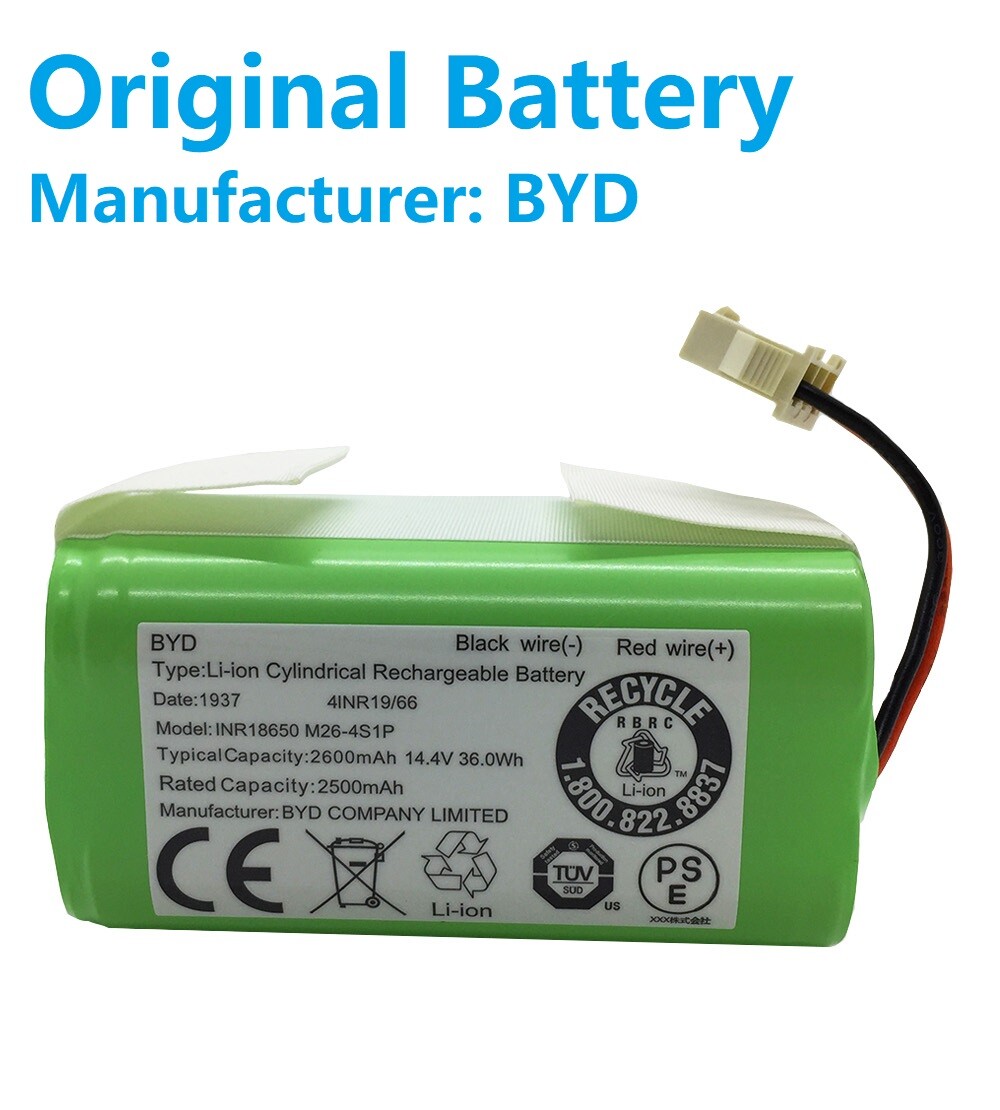 Eufy RoboVac 11S, 11S MAX, 15T, 30, 30C MAX, 15C, 15C MAX Replacement Battery