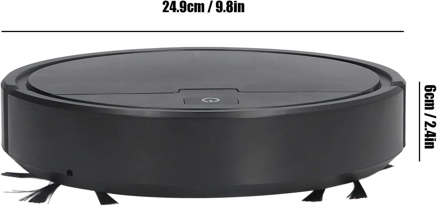 3-in-1 Sweeping Robot – Automatic Smart Suction & Mop Cleaner Runtime Quiet NEW