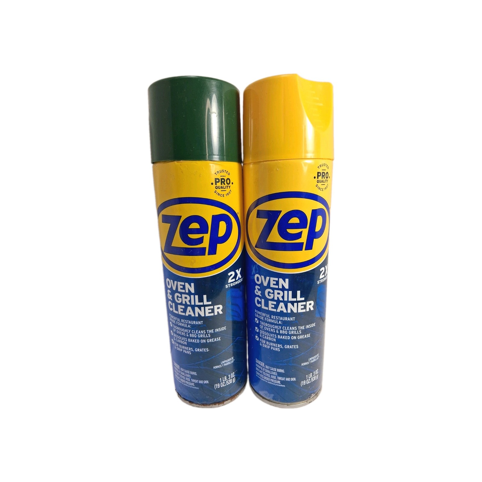 Zep Heavy-Duty Oven & Grill Cleaner Aerosol 19 oz Unscented, Pack of 2