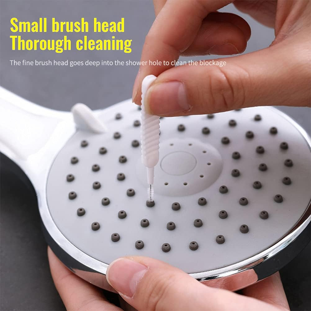 ELANE 30 Pcs Shower Head Cleaning Brush,Gap Hole Anti-Clogging Cleaning Brush,Ti