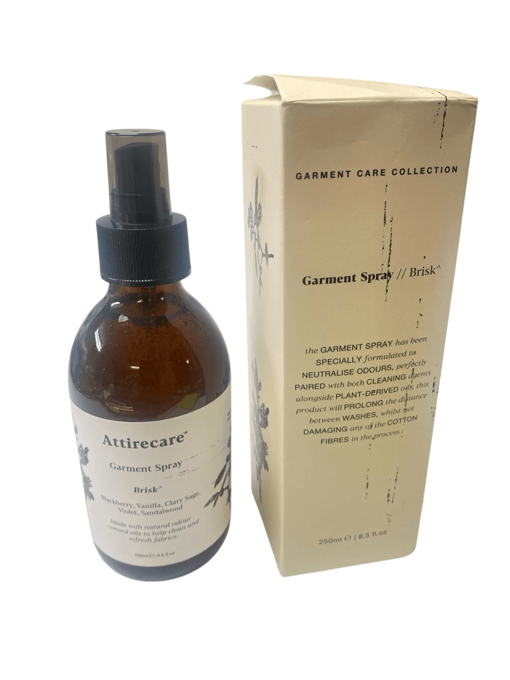 Attirecare Garnment Spray Brisk 8.5oz Large Bottle NIB