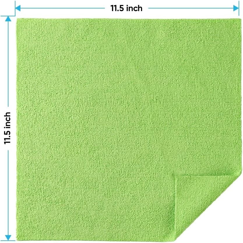Microfiber Cleaning Cloth Towel Rag Car Polishing No Scratch Detailing 100 Pack*