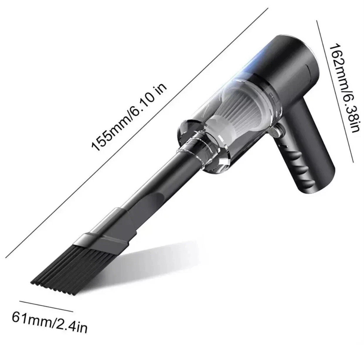60W Cordless Handheld Vacuum Cleaner Small Mini Portable Car Auto Home Wireless