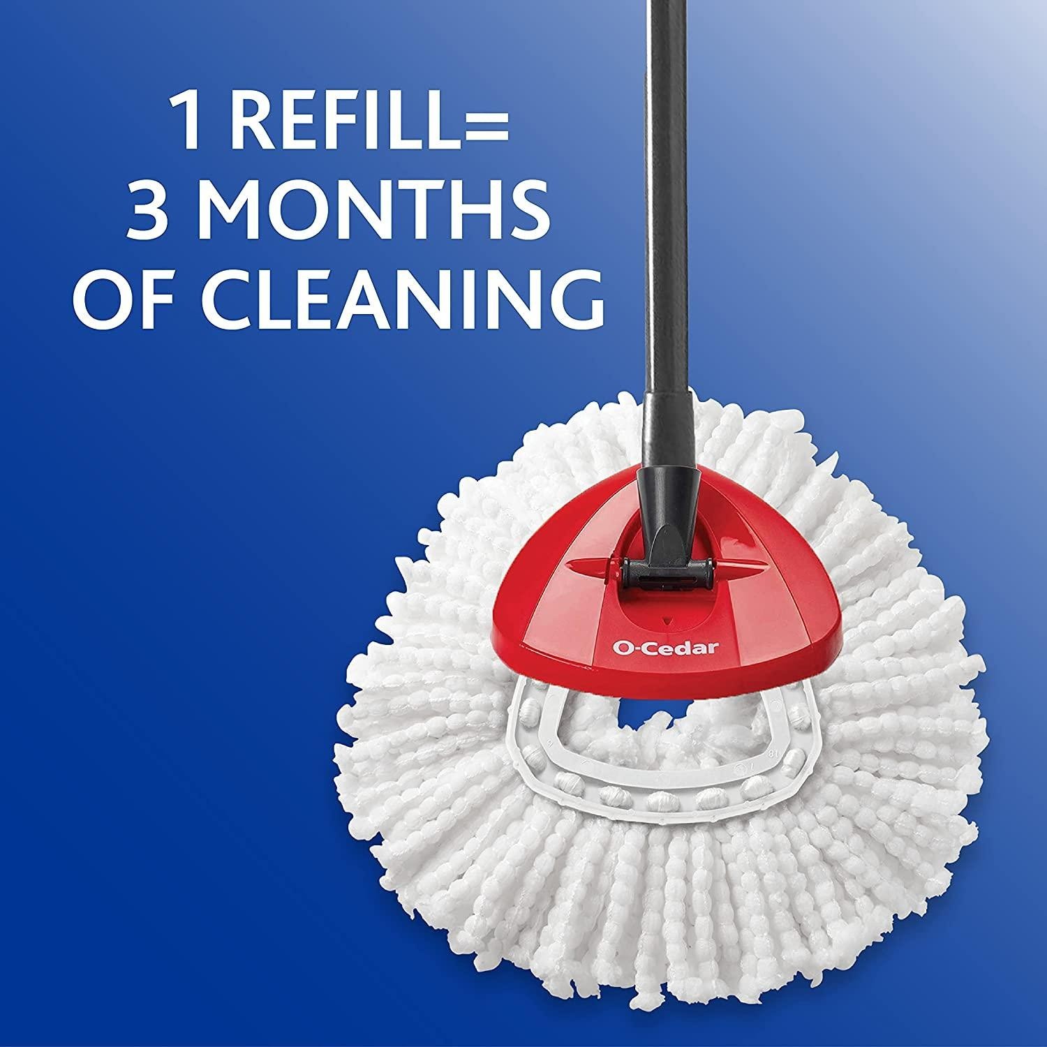 [AUTHENTIC] O-Cedar EasyWring Spin Mop Refill (6 Count) – NEW, GENUINE LOT OF 6