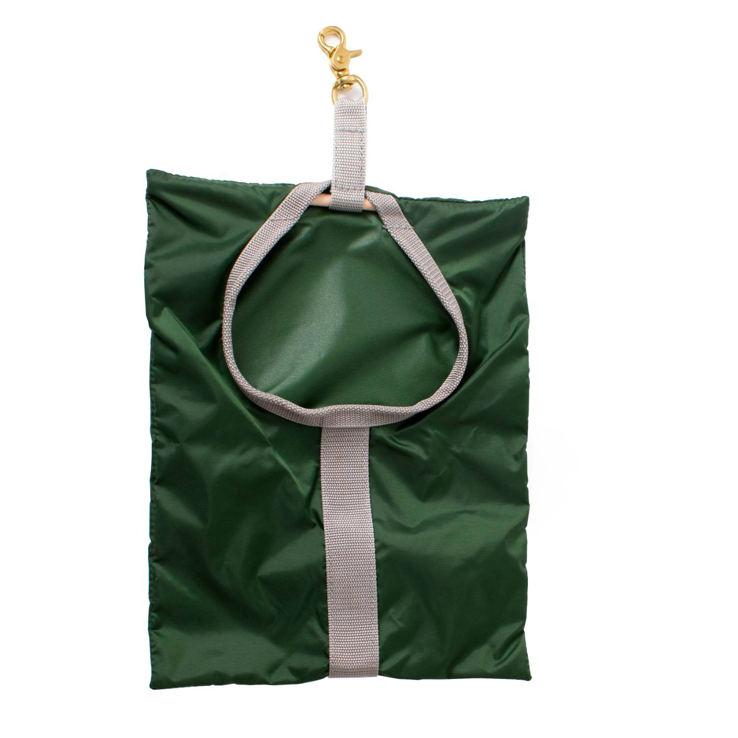 Amish-Made Clothespin Laundry Bag Heavy-Duty and Waterproof 15″ x 11.5″ Green