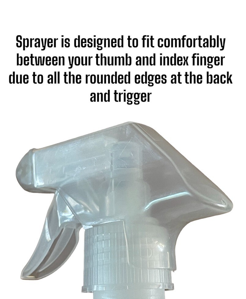 16oz Empty PlasticTrigger Sprayer Bottles Chemical Resistant Triggers X 4