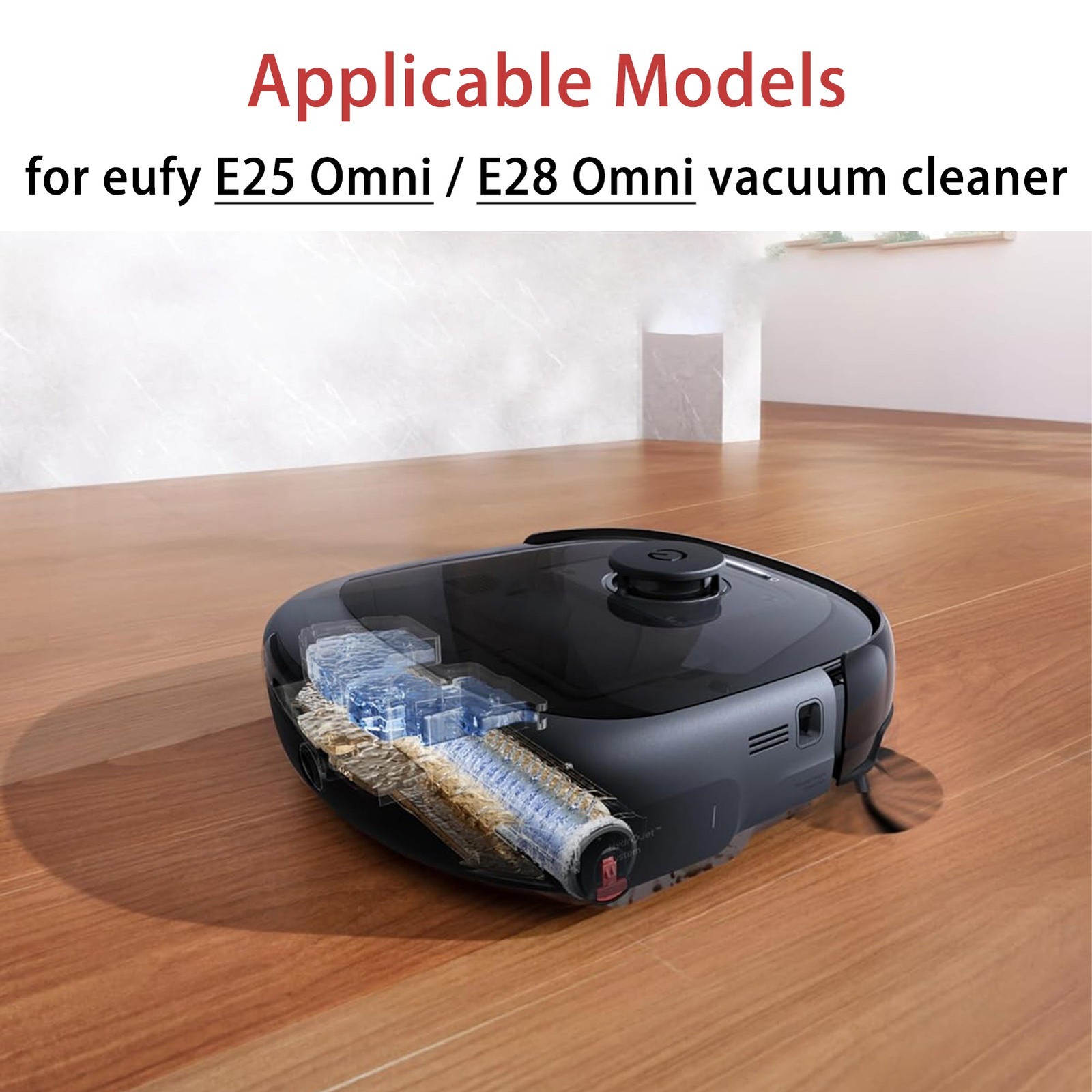 Eufy E25/E28 Omni Kit, 1 Brush, 6 Side Brushes, 6 Filters, 4 Bags