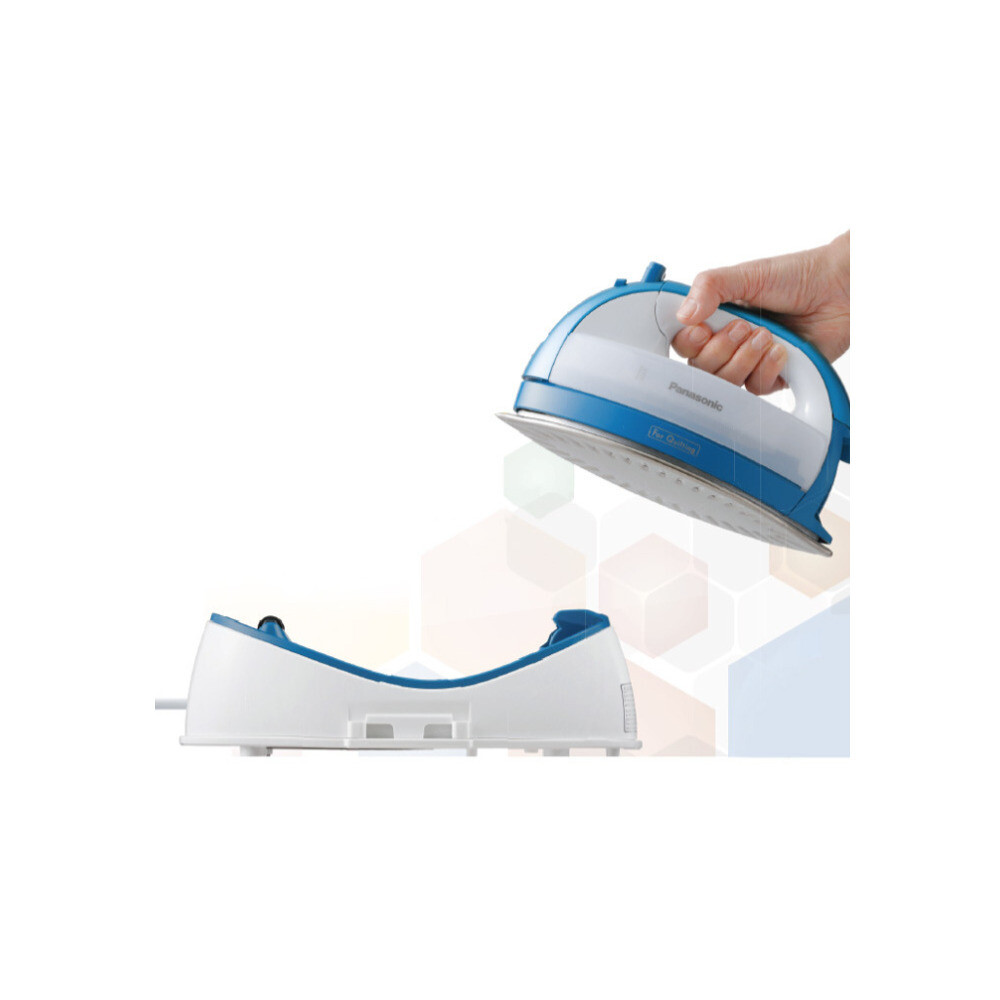 Panasonic NI-QL1000 Cordless 360 Freestyle Steam Dry Iron with Case Blue