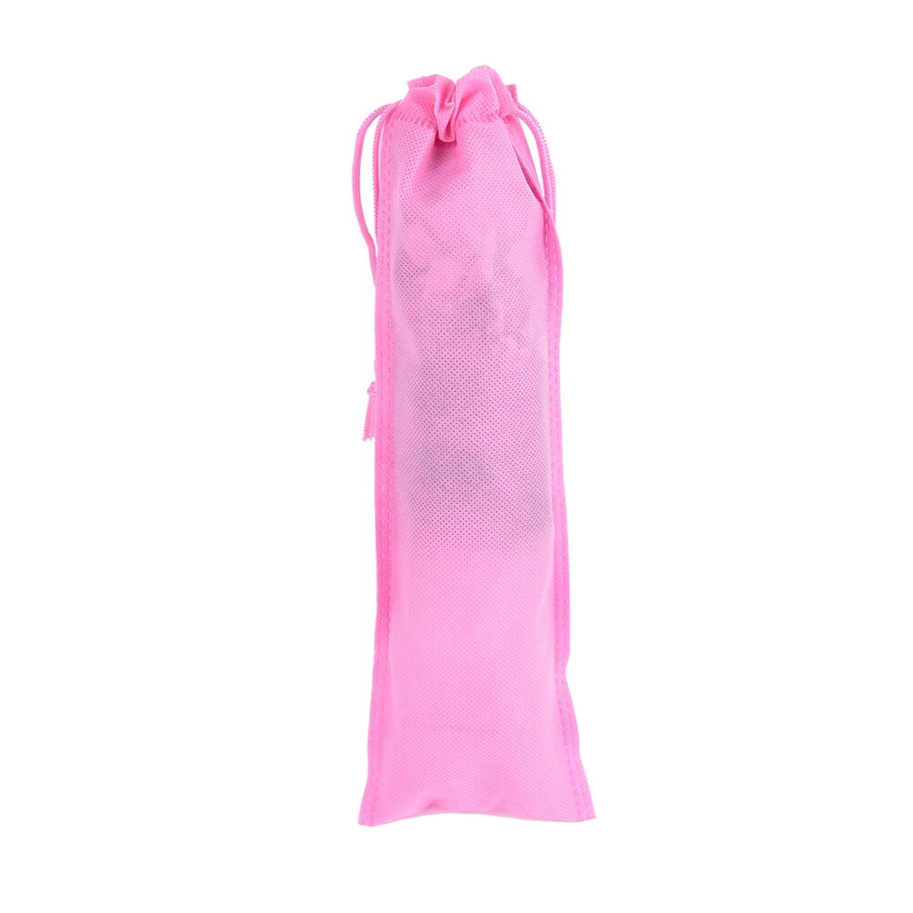 Lot of 2 Adult Game Toy Storage Bag Microfiber Drawstring Bag Adjustable Pink