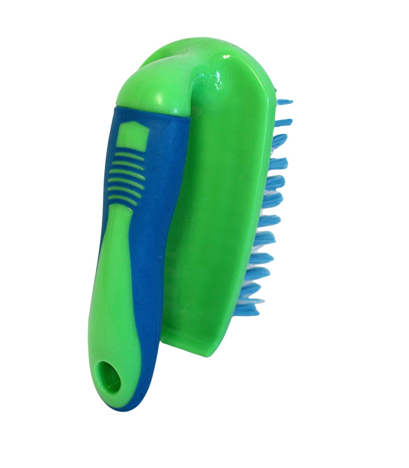 2 Pack Multi Purpose Plastic and Nylon Bristle Household Cleaning Brushes