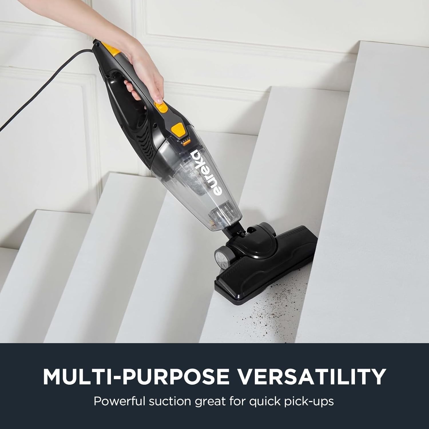 Powerful Suction Blaze Stick Vacuum Cleaner for Hard Floors & Carpets – 18′ Cord