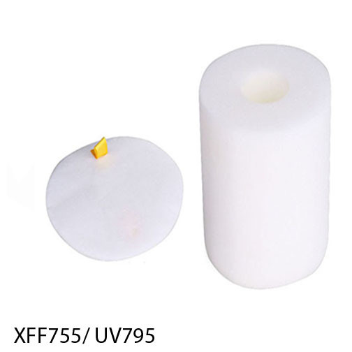1 Set HEPA Foam Felt Filter For Shark Rotator Lift-Away XL Vacuum NV755 UV795